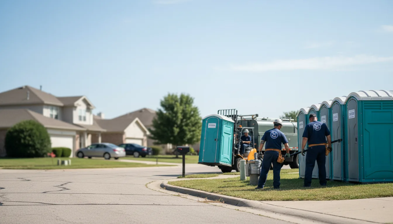Porta Potty Rental in Fountaintown, IN near me